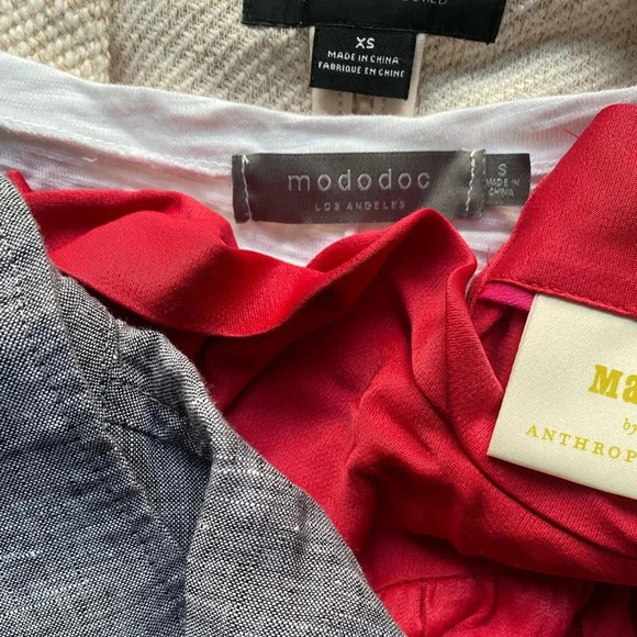 Anthropologie Bundle Tops Women’s XS and Small - Picture 5 of 8